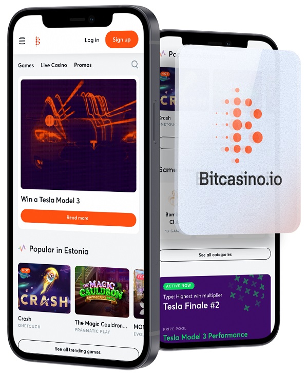 اپلیکیشن سایت Bitcasino